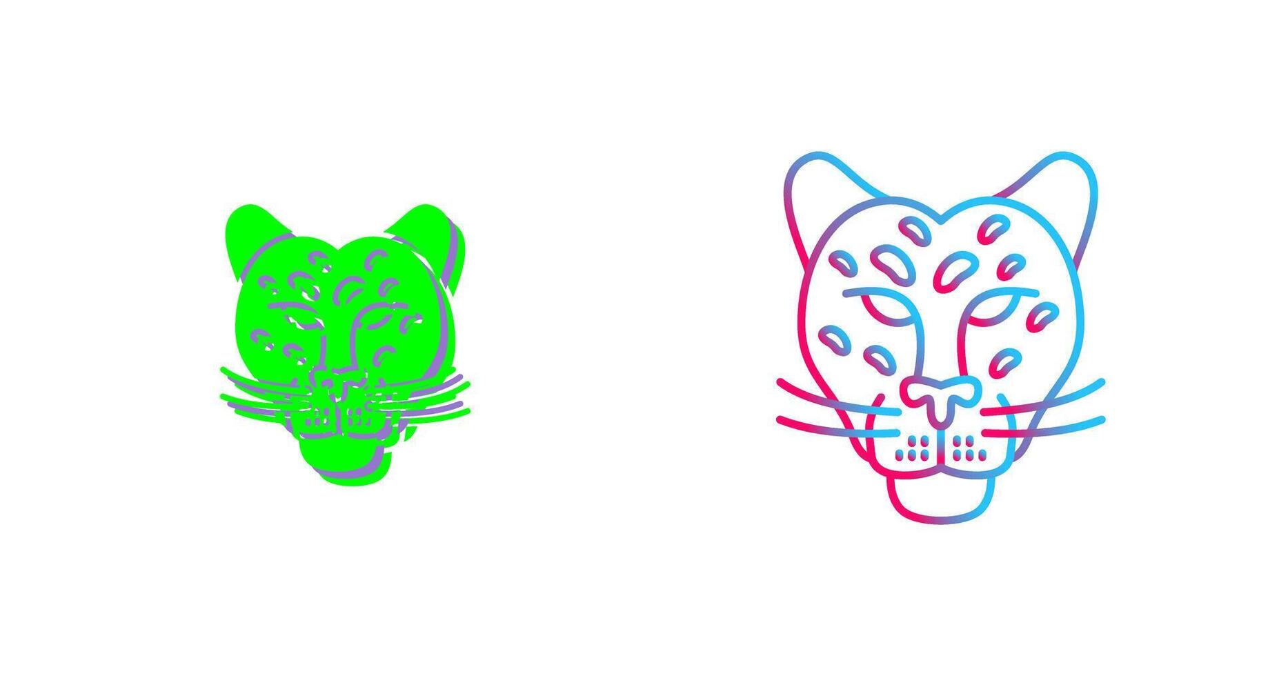 Jaguar Icon Design vector