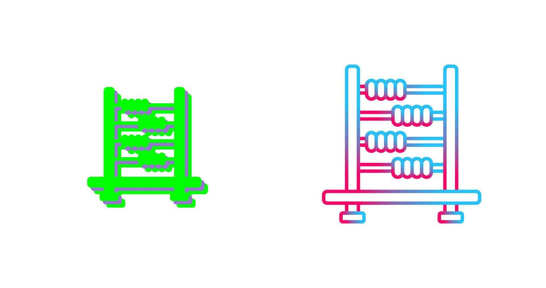 Abacus Icon Design vector