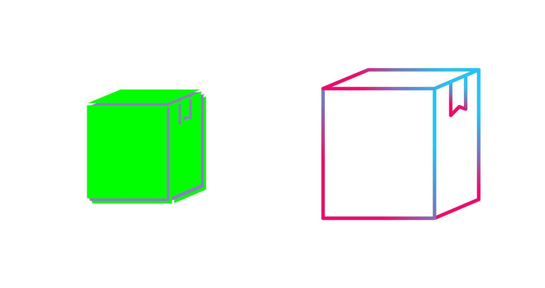 Box Icon Design vector