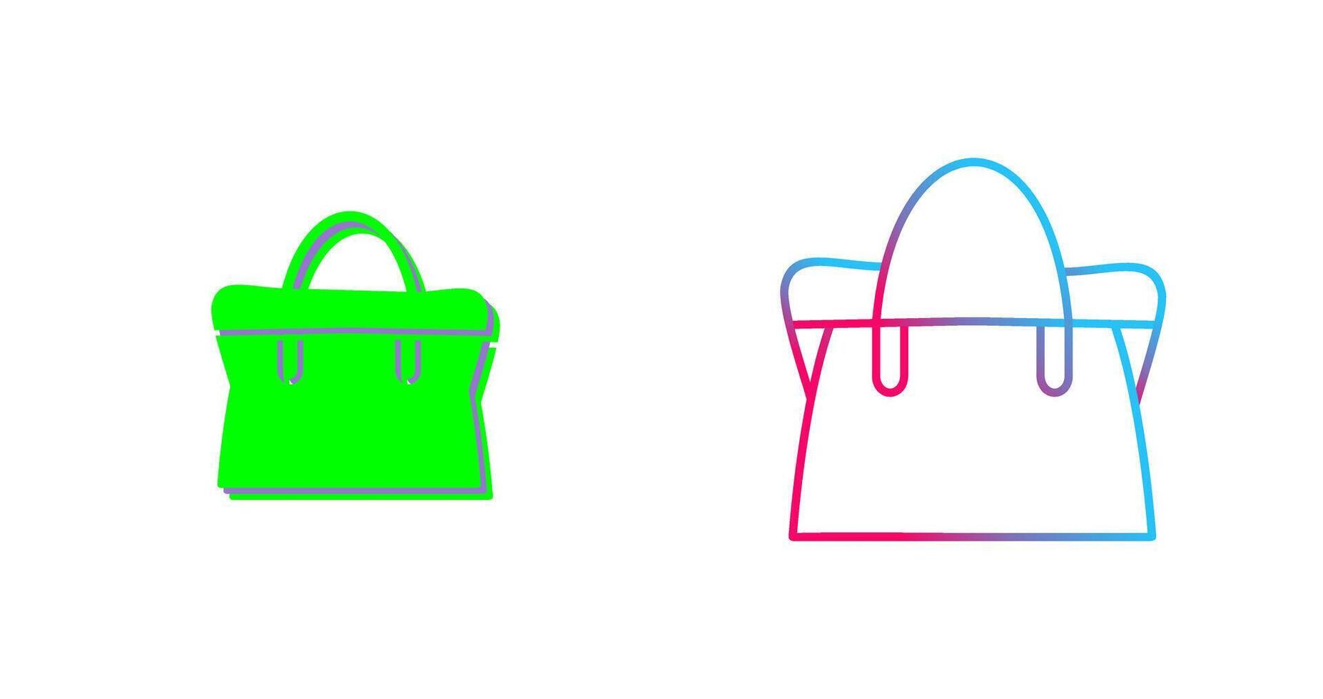 Bag Icon Design vector