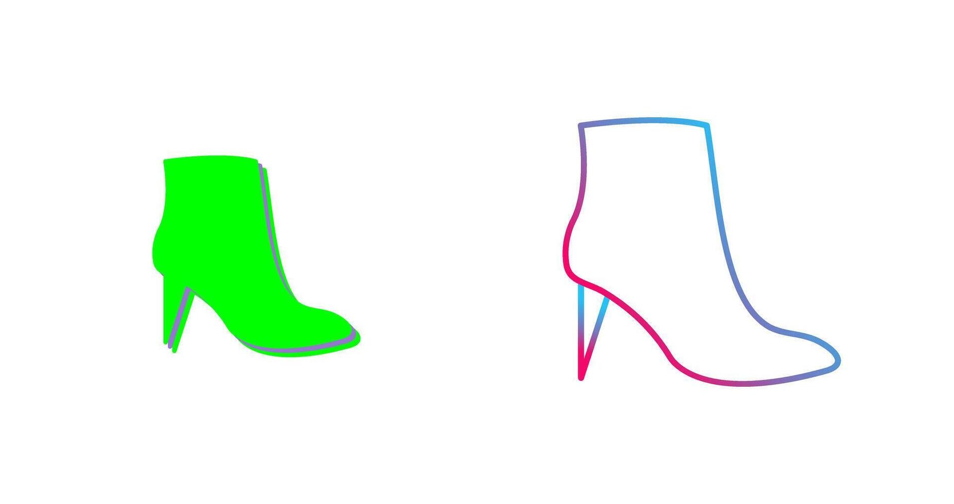 Stilletos Icon Design vector