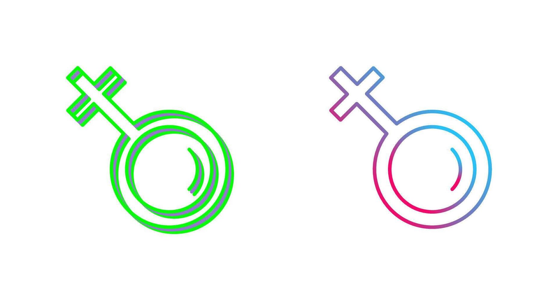 Female Icon Design vector