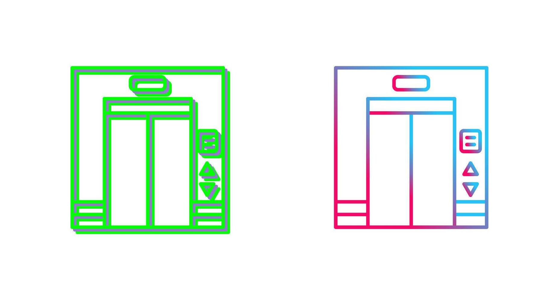 Elevator Icon Design vector