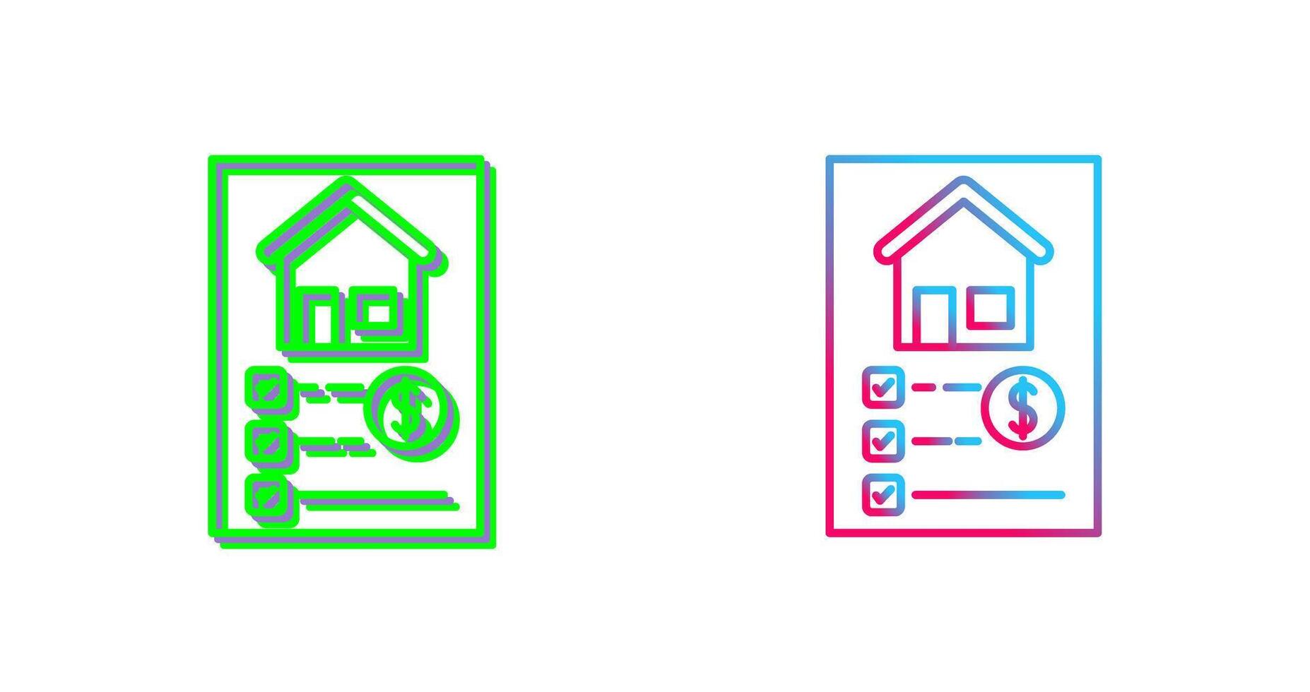 List Icon Design vector