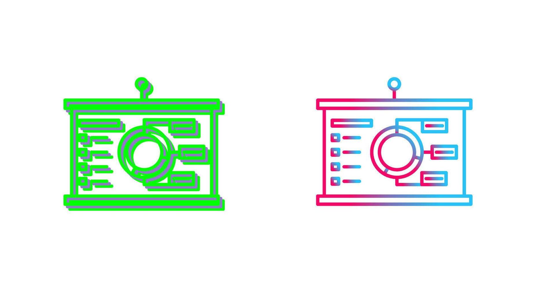 Presentation Icon Design vector