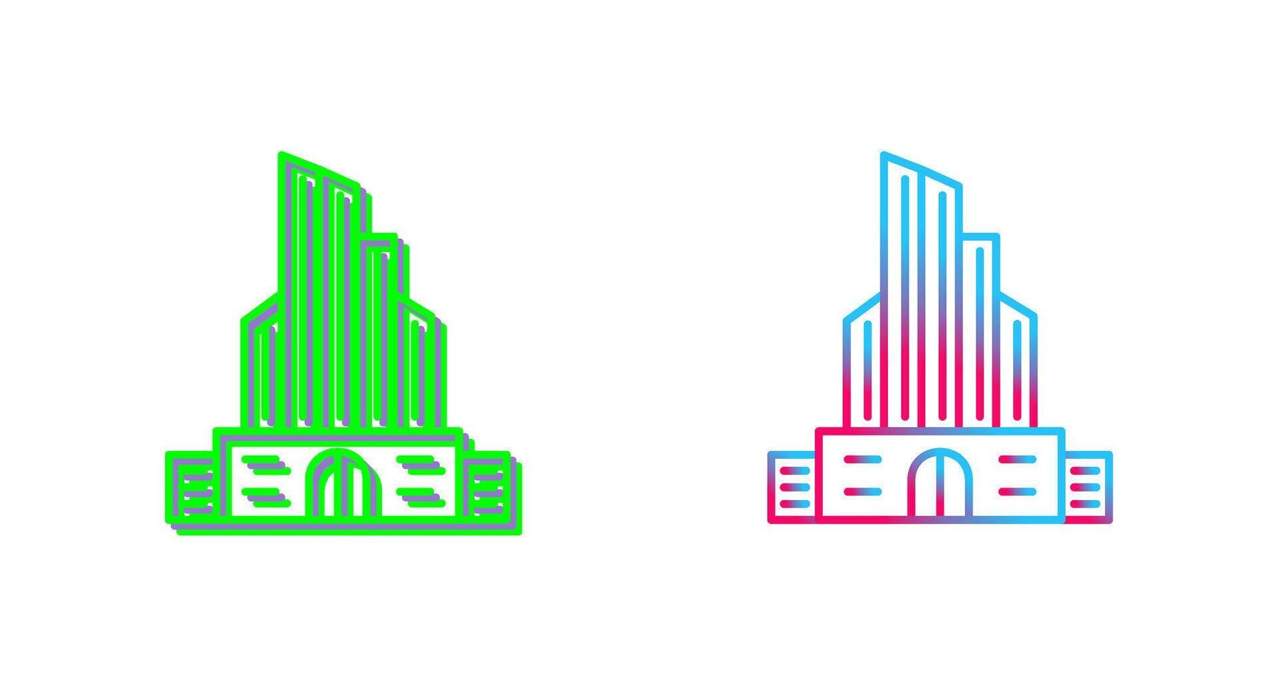 Office Building Icon Design vector