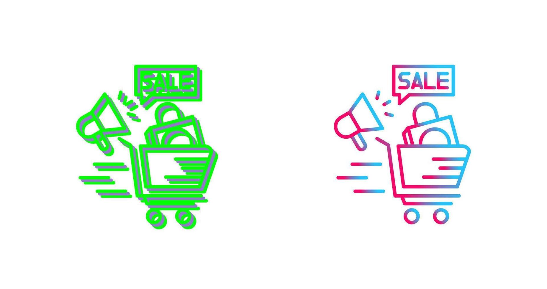 Sale Icon Design vector