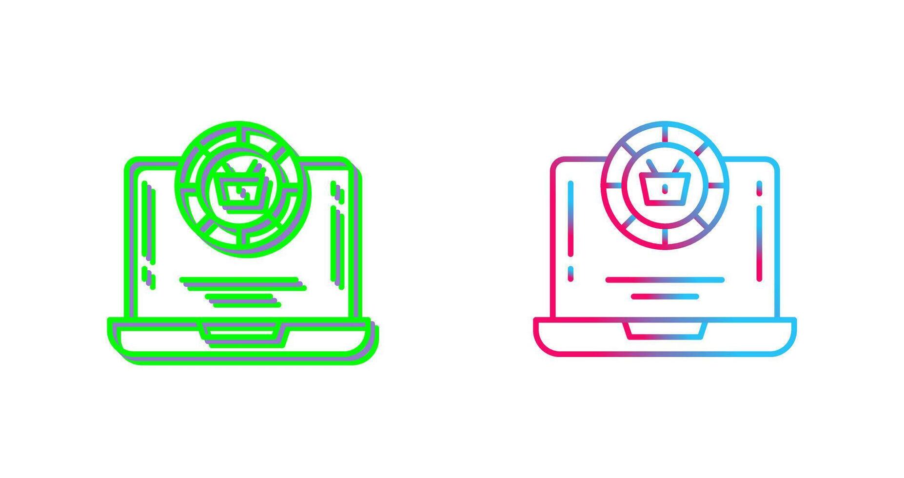 Token Icon Design vector
