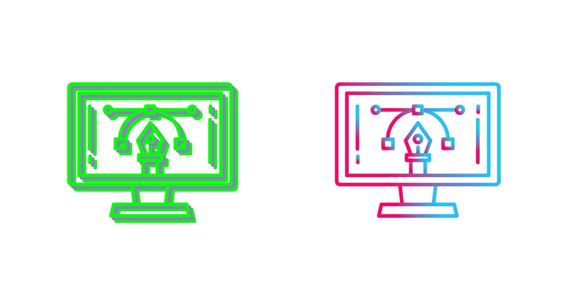 Elearning Icon Design vector