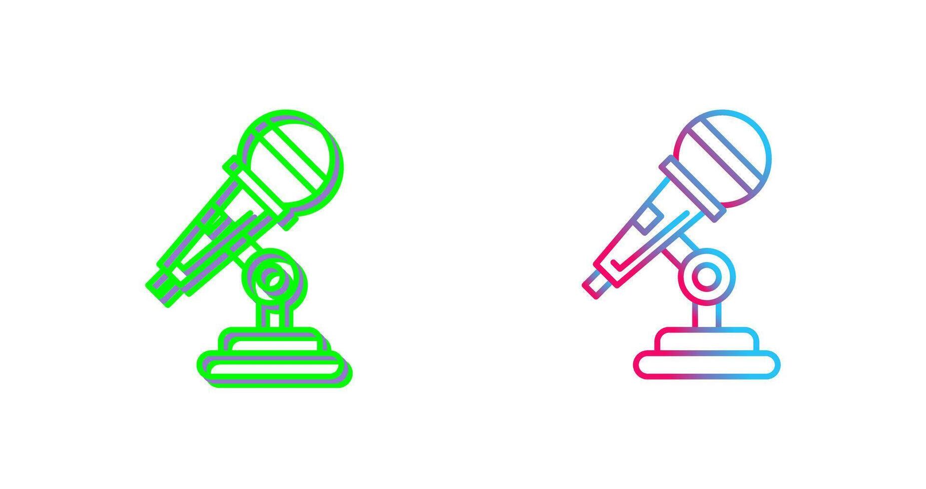 Microphone Icon Design vector