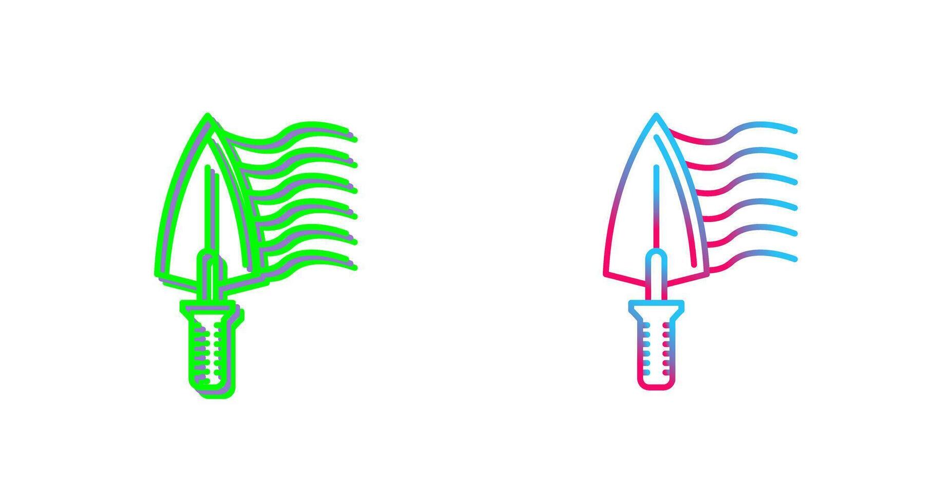 Trowel Icon Design vector