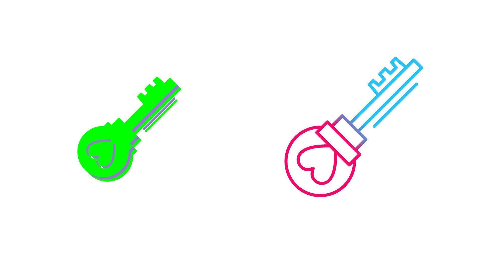 Key Icon Design vector
