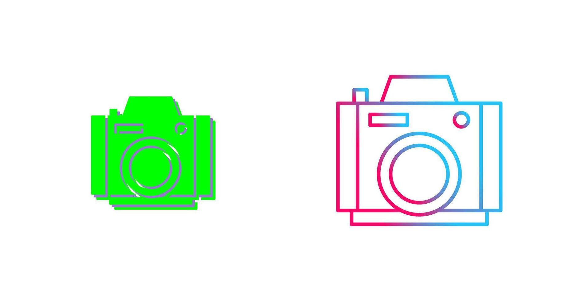Photo Camera Icon Design vector