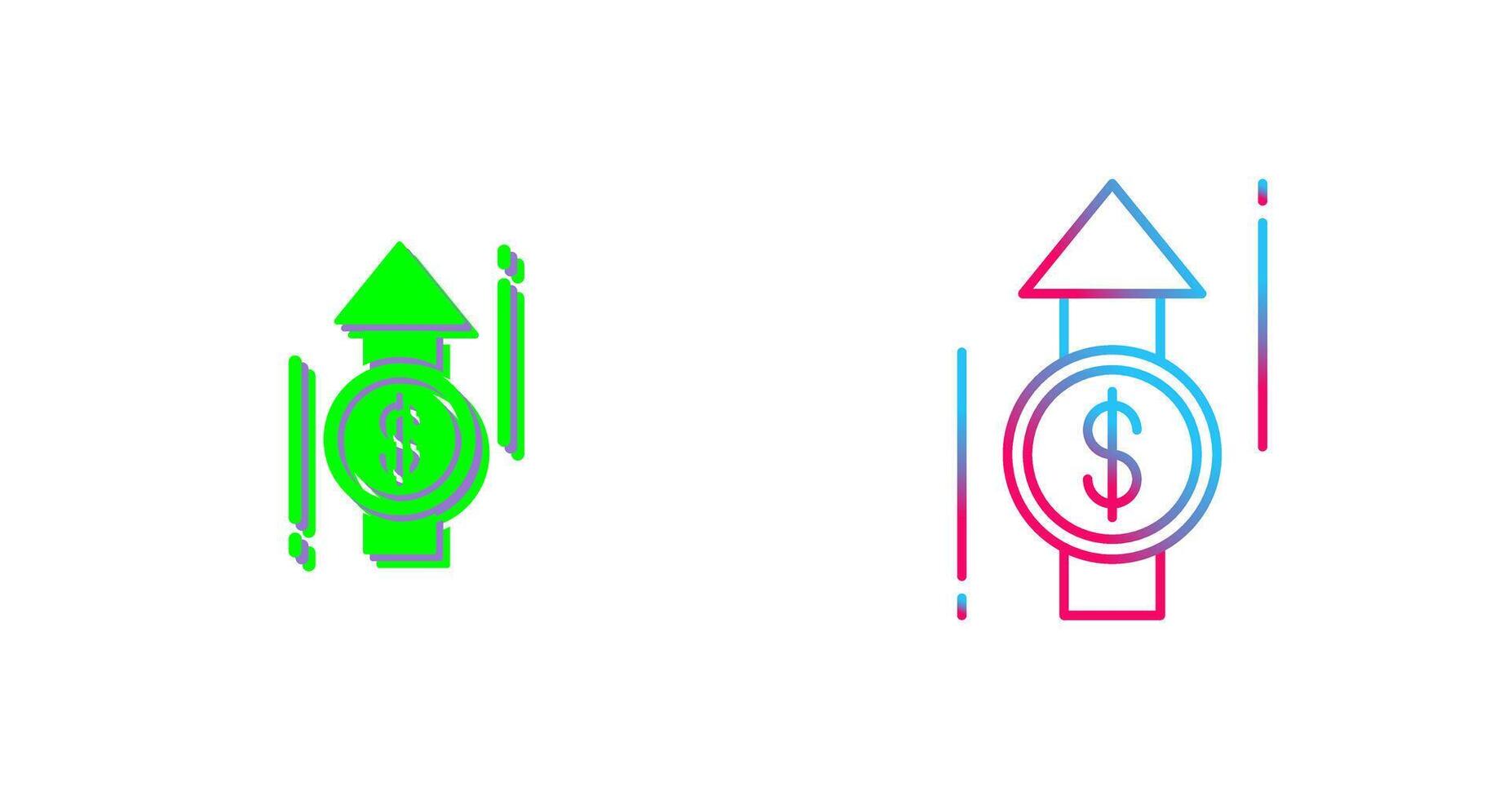 Profit Icon Design vector