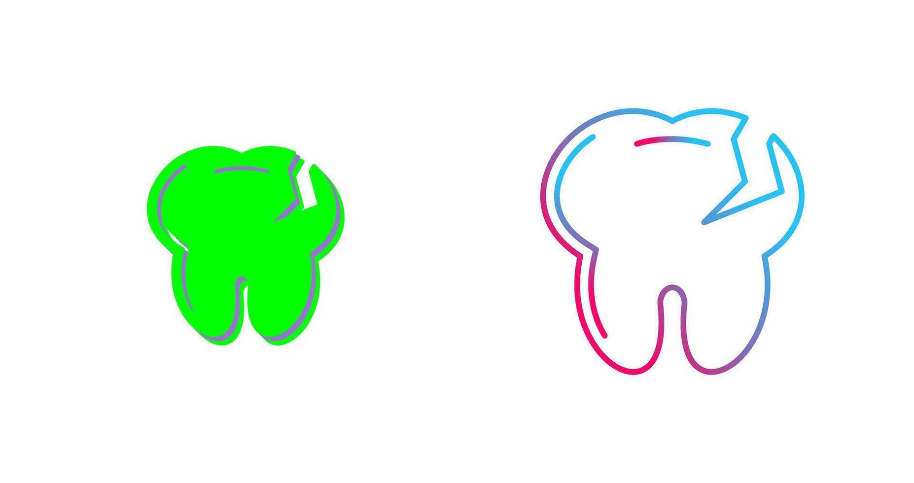 Tooth Icon Design vector