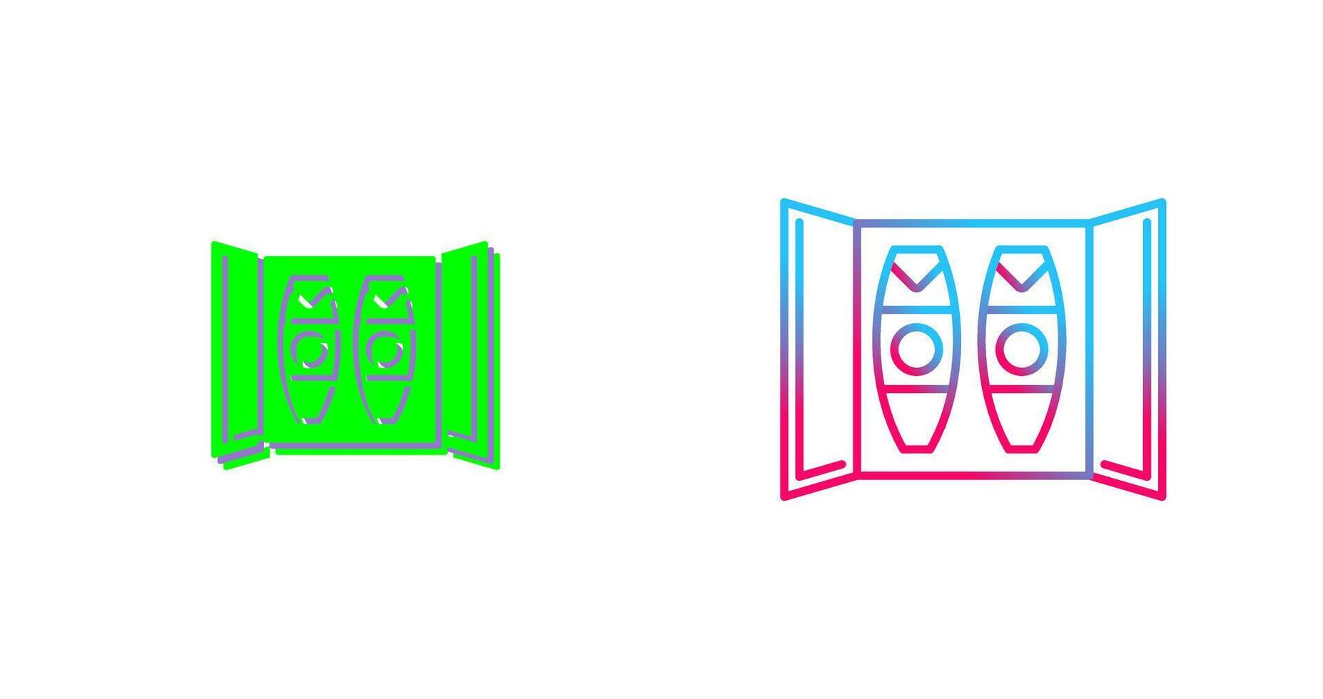 Cigar Box Icon Design vector