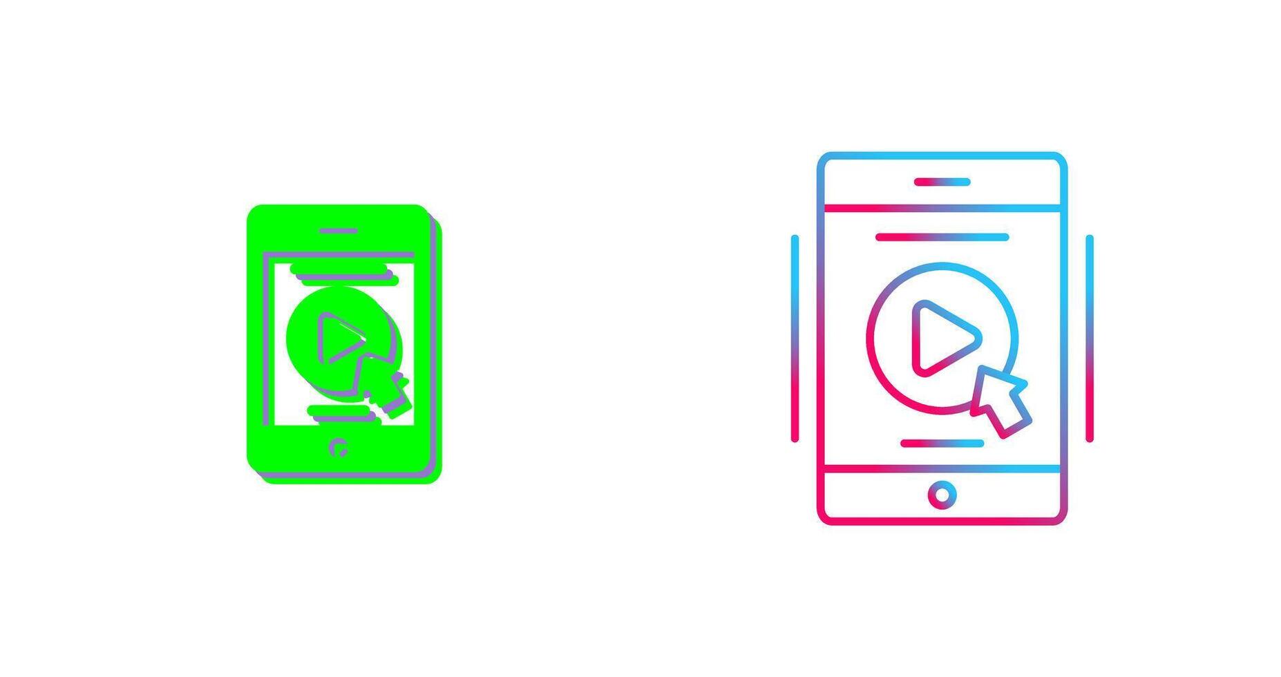 Slidesshow Icon Design vector