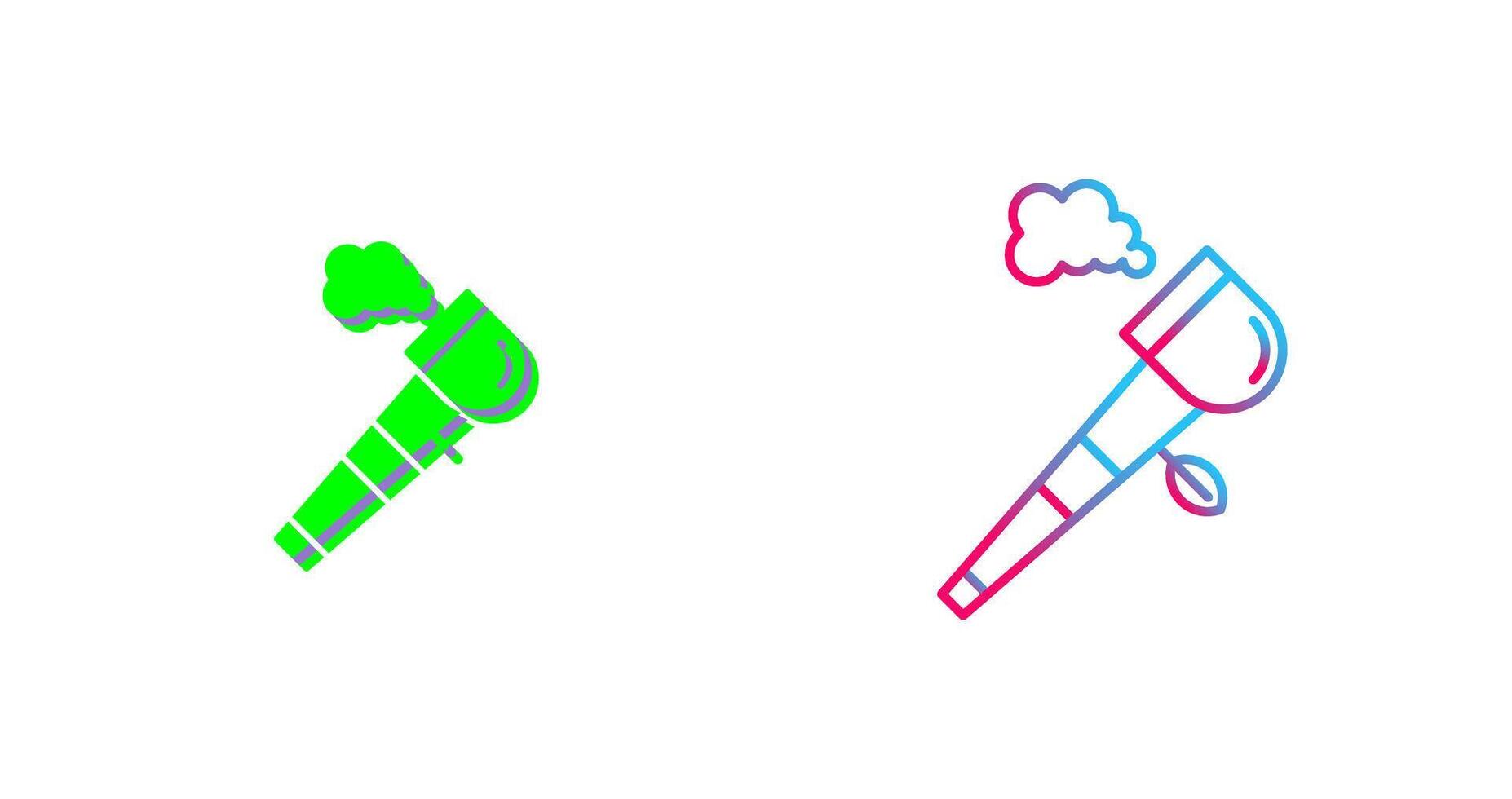 Pipe Of Peace Icon Design vector
