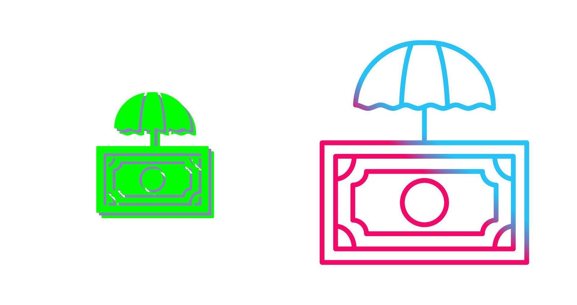 Umbrella Icon Design vector