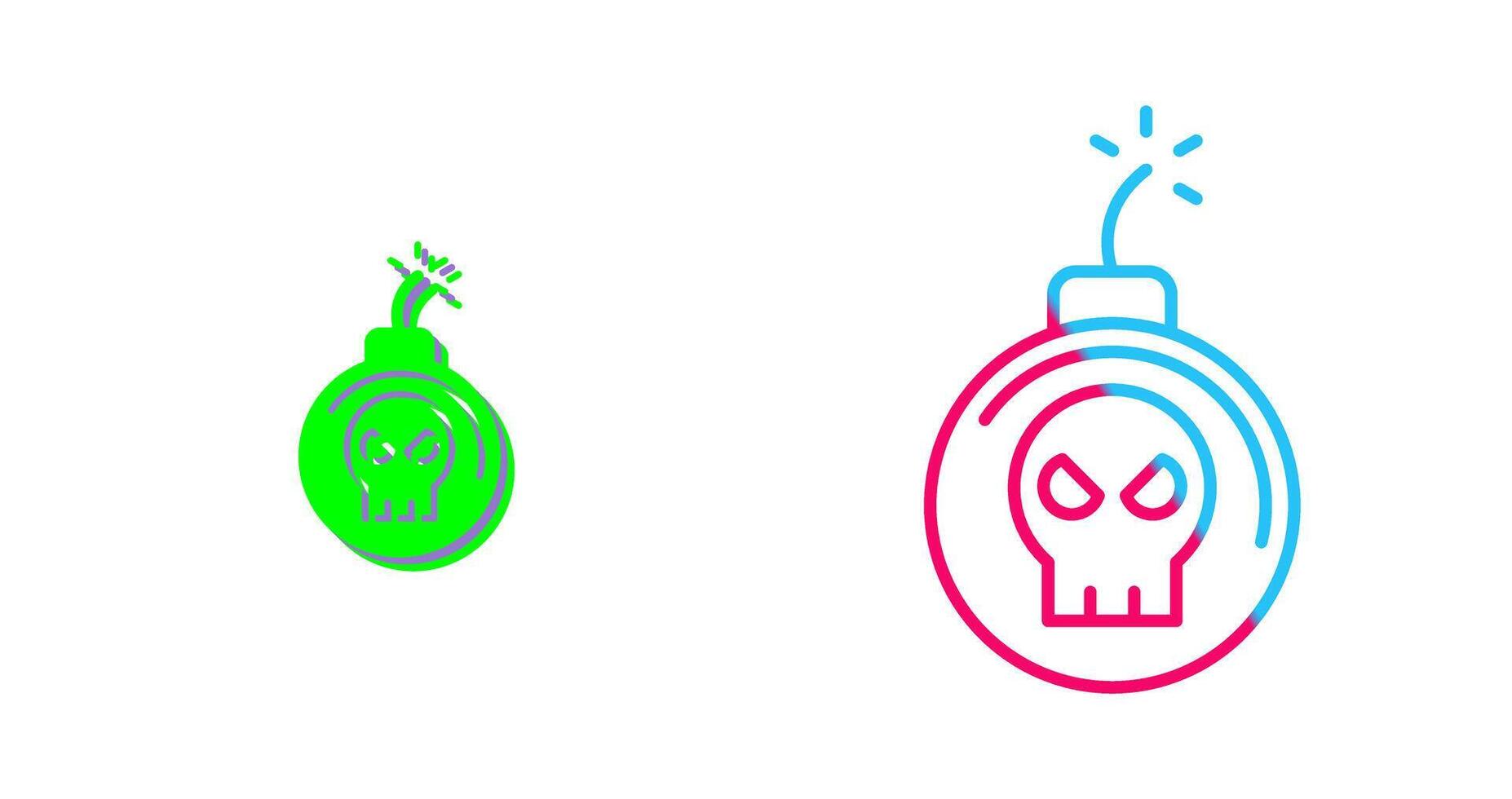 Bomb Icon Design vector