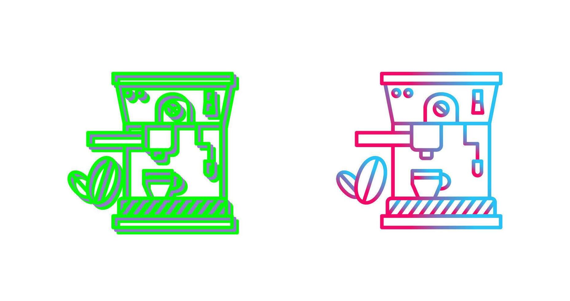 Coffee Machine Icon Design vector