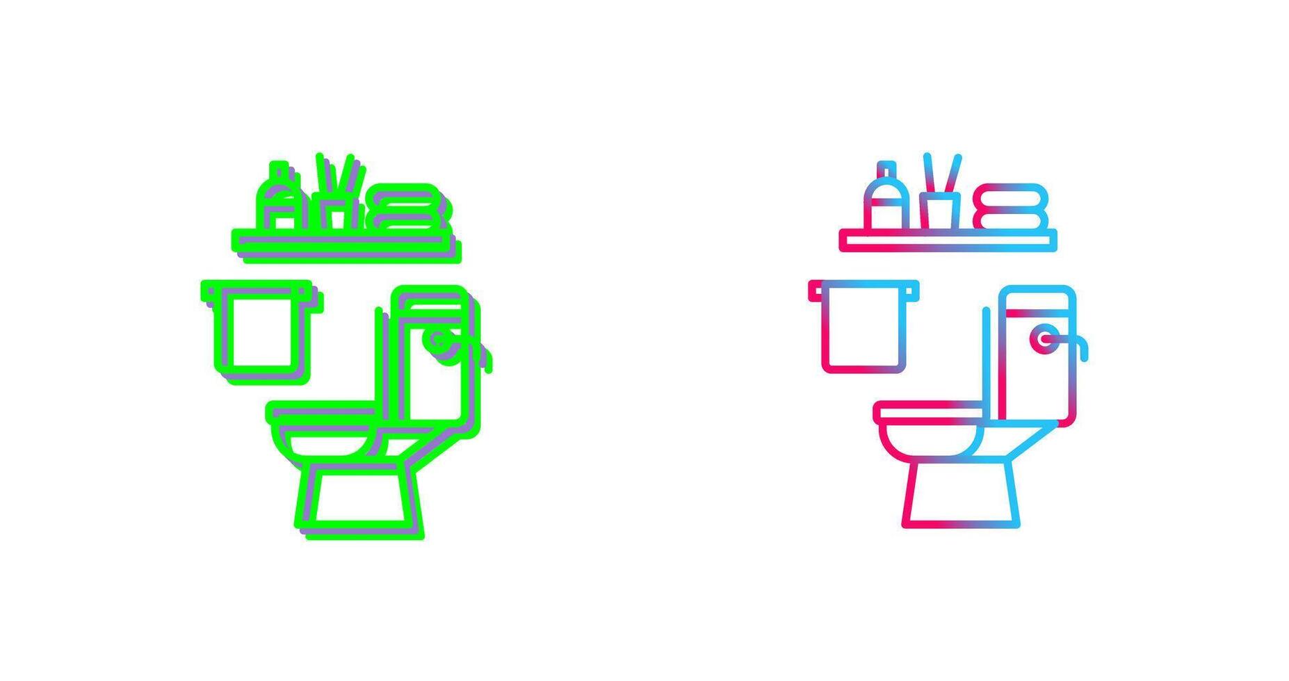 Toilet Icon Design vector