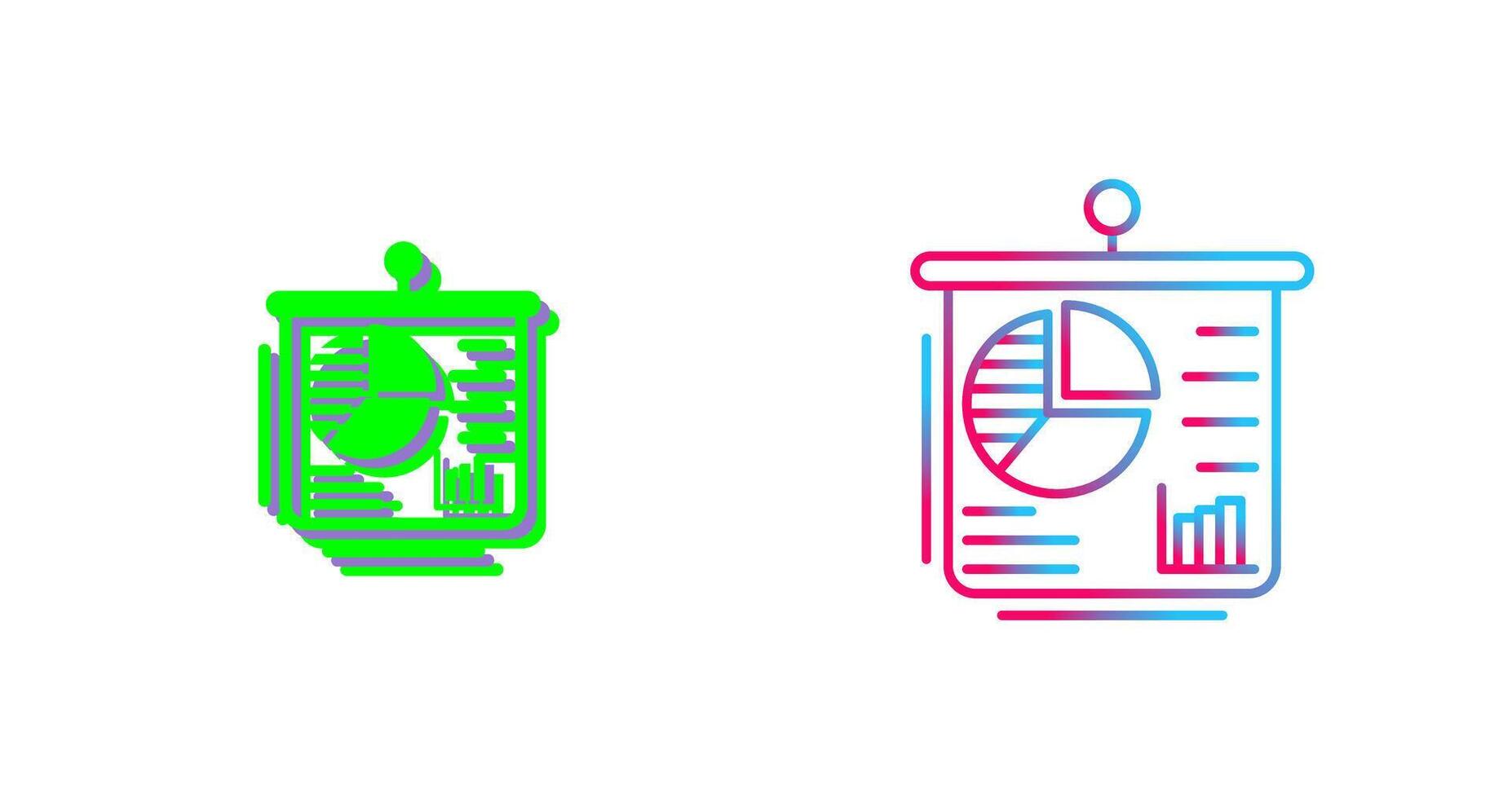 Presentation Icon Design vector