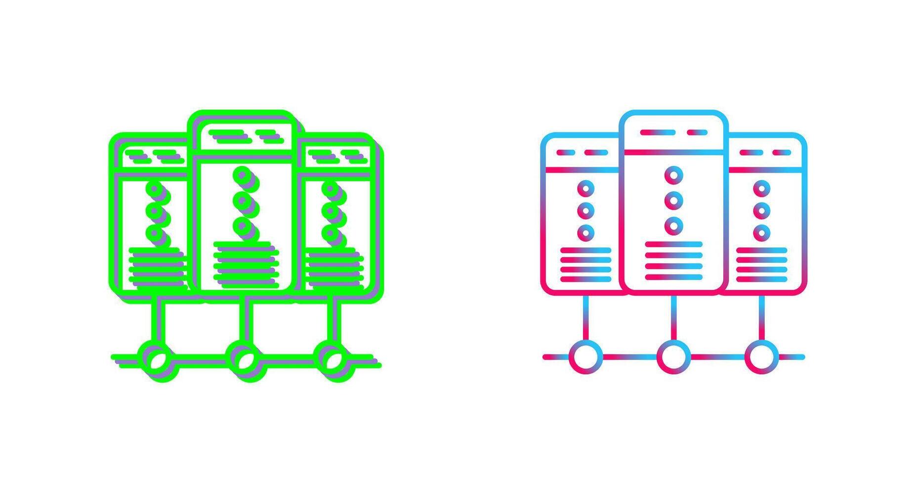 Server Icon Design vector