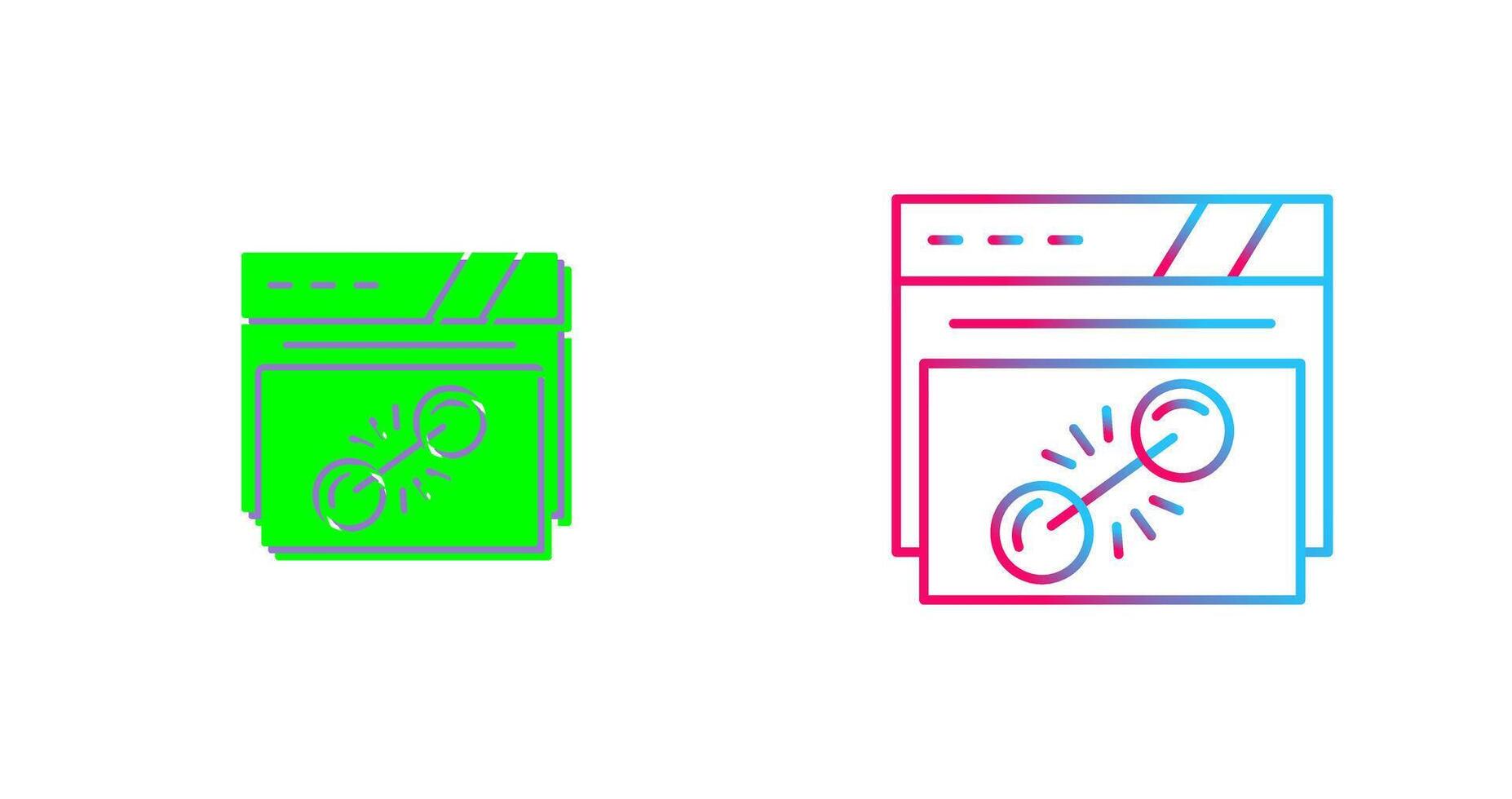 Link Icon Design vector