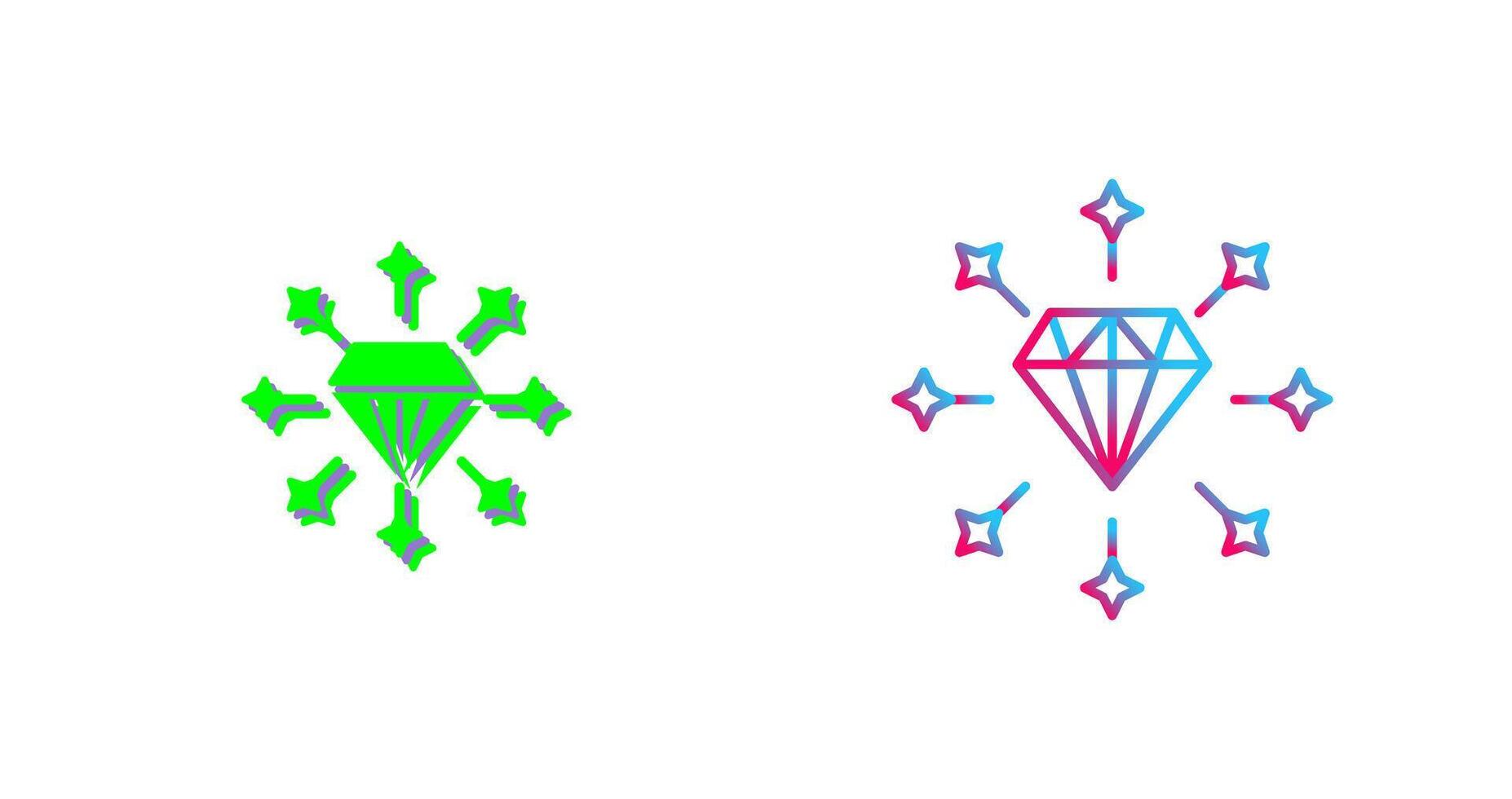 Diamond Icon Design vector