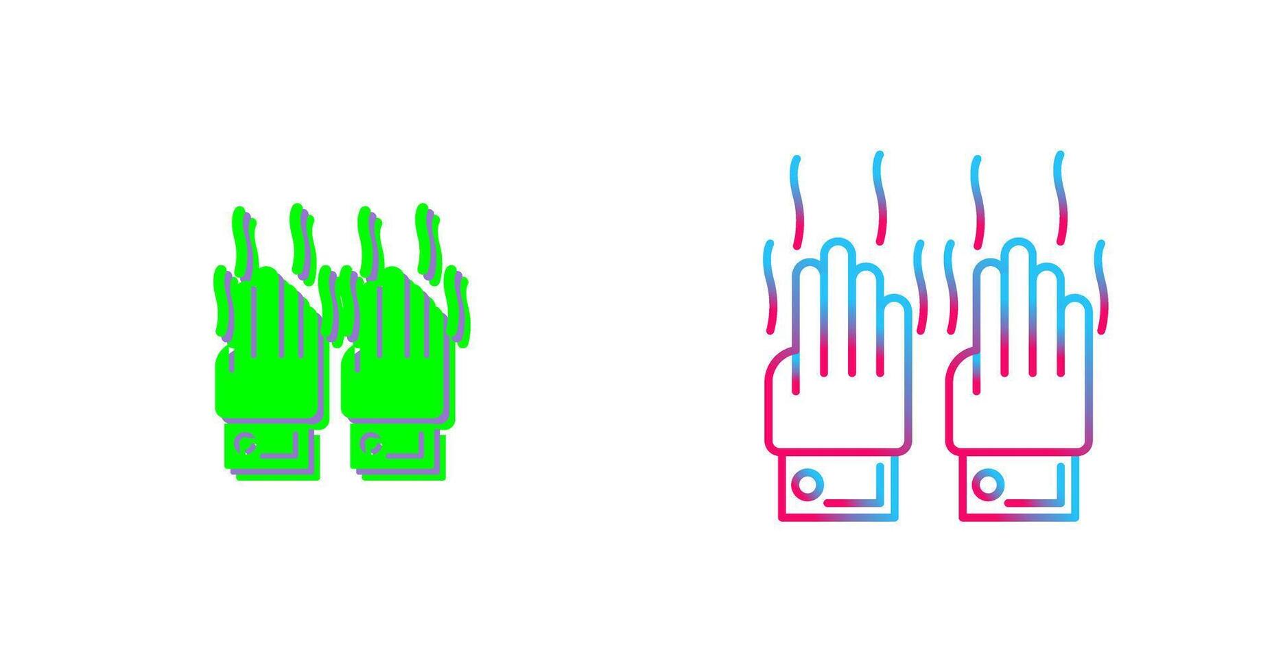 Smelly Hands Icon Design vector