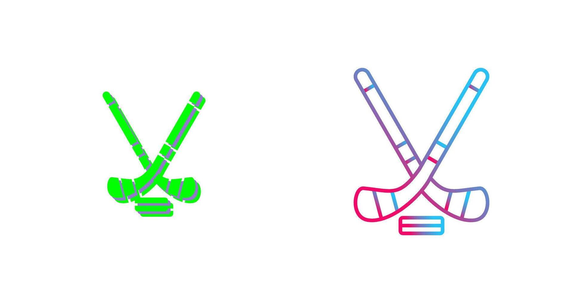 Ice Hockey Icon Design vector