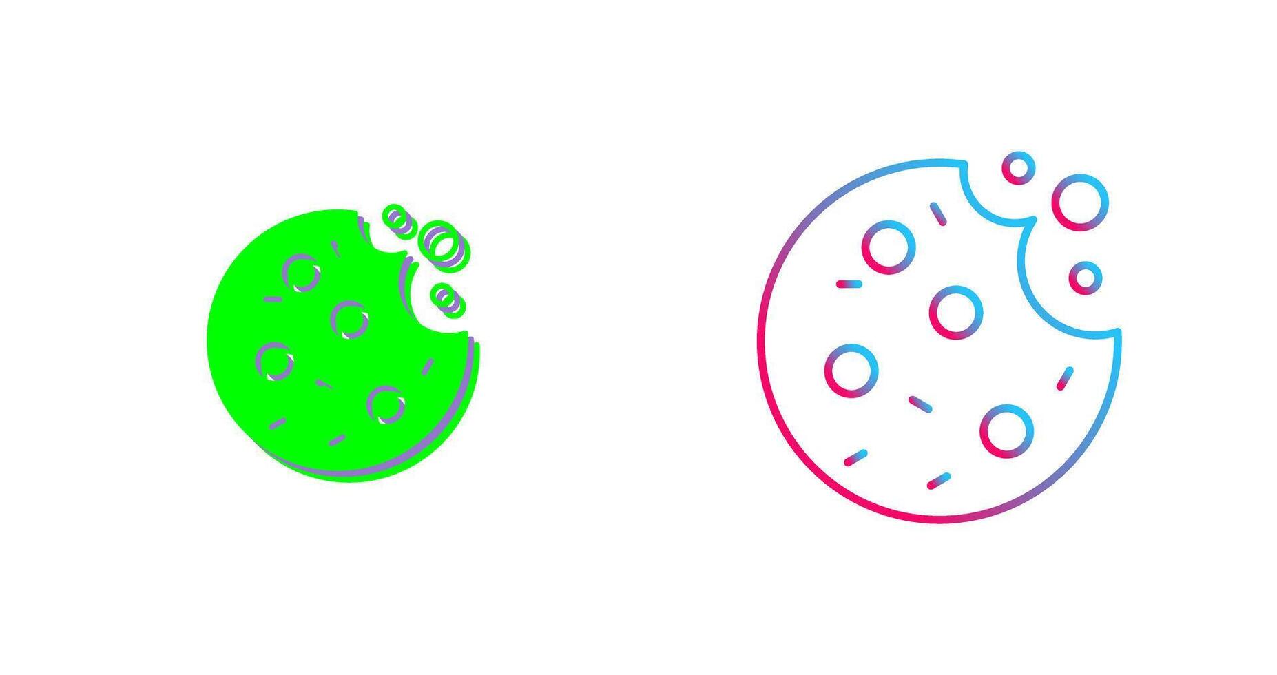 Cookie Icon Design vector