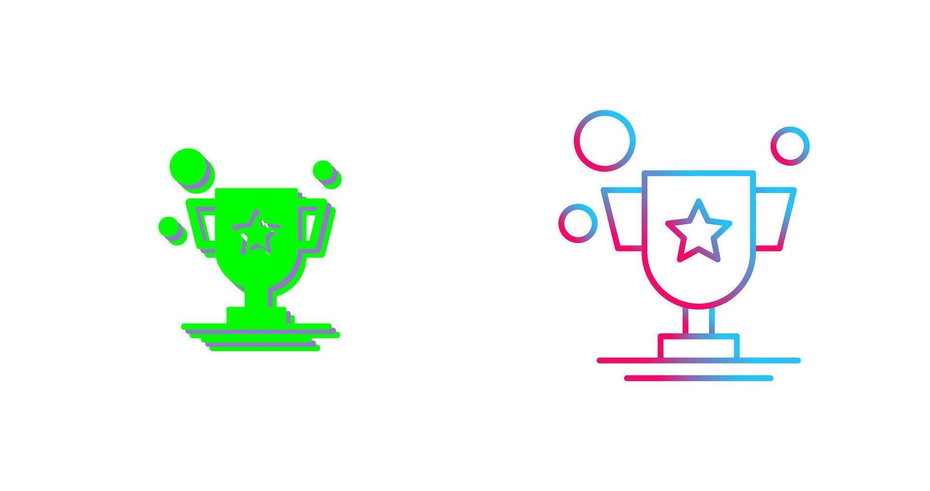 Trophy Icon Design vector