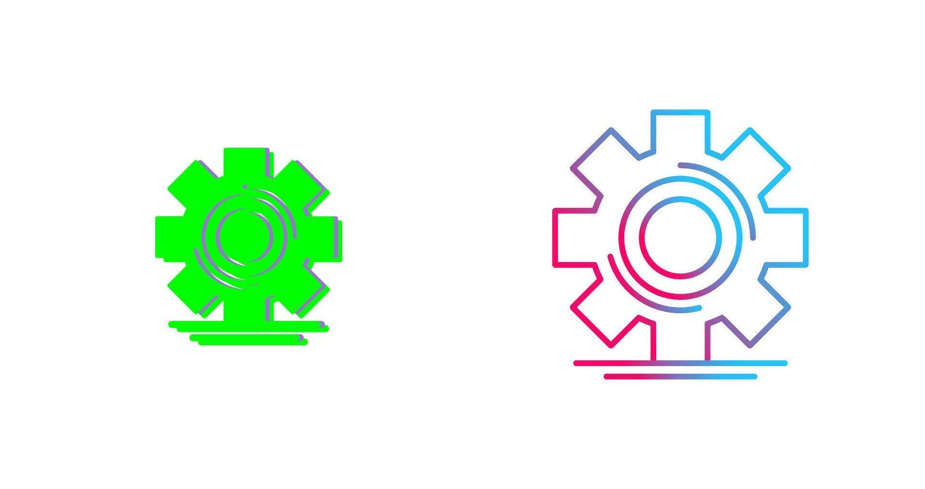 Setting Icon Design vector
