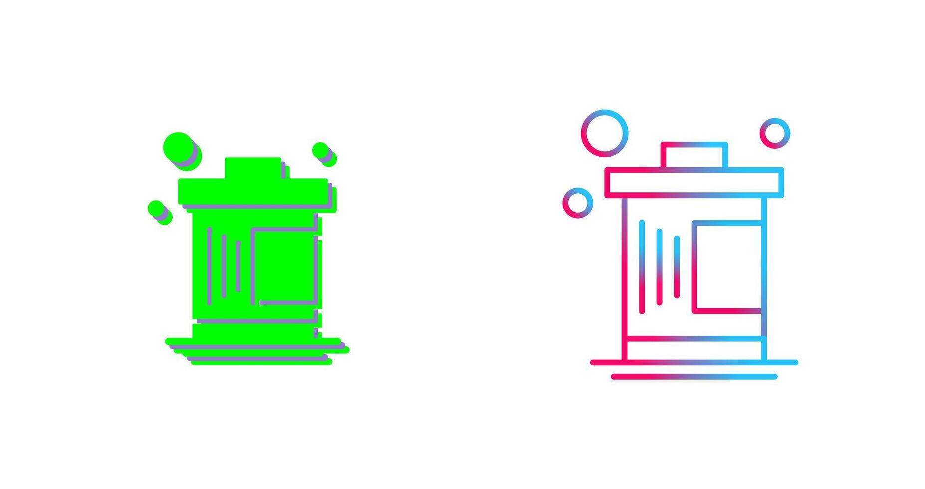 Delete Icon Design vector