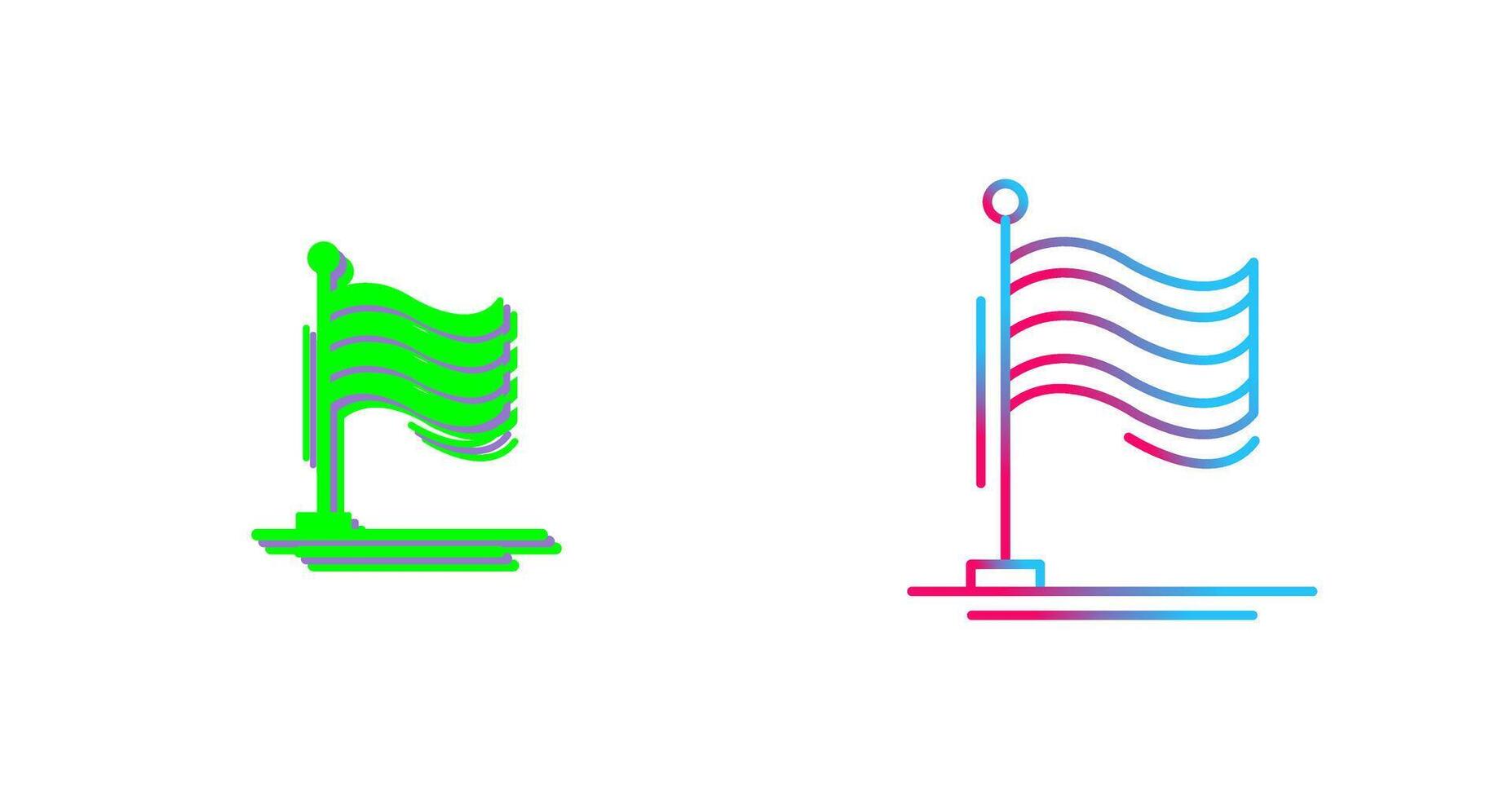 Flag Icon Design vector