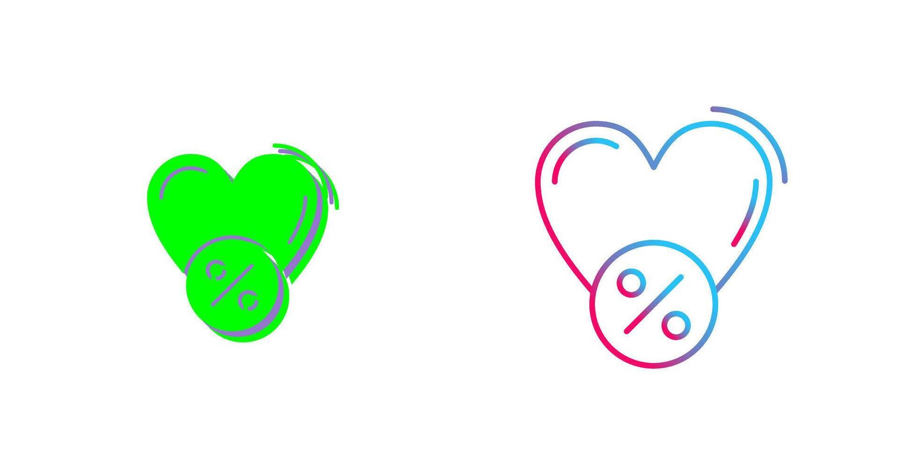 Heart Icon Design vector