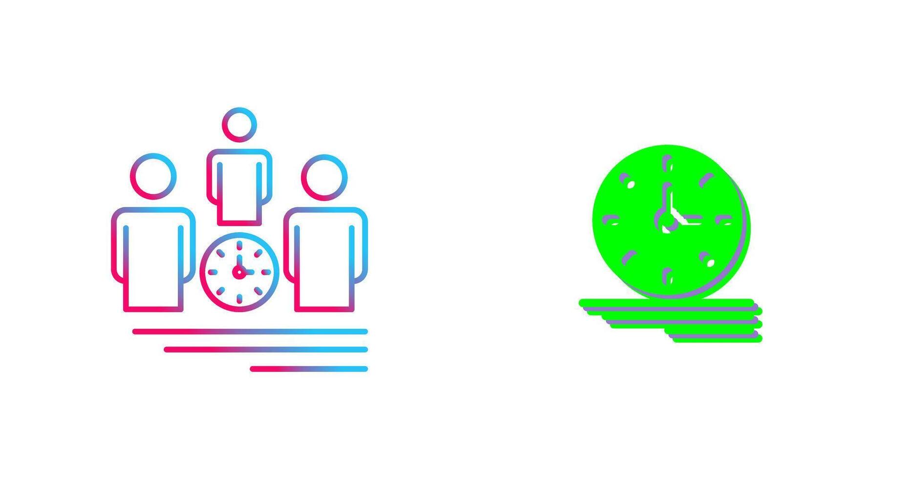Team Management Icon Design vector