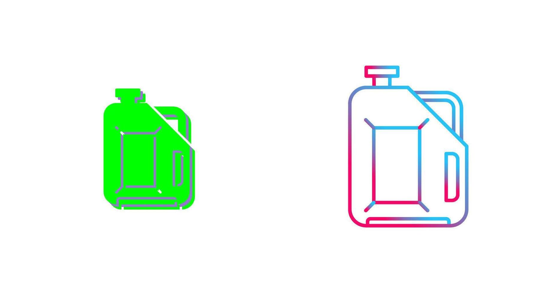 Jerrycan Icon Design vector
