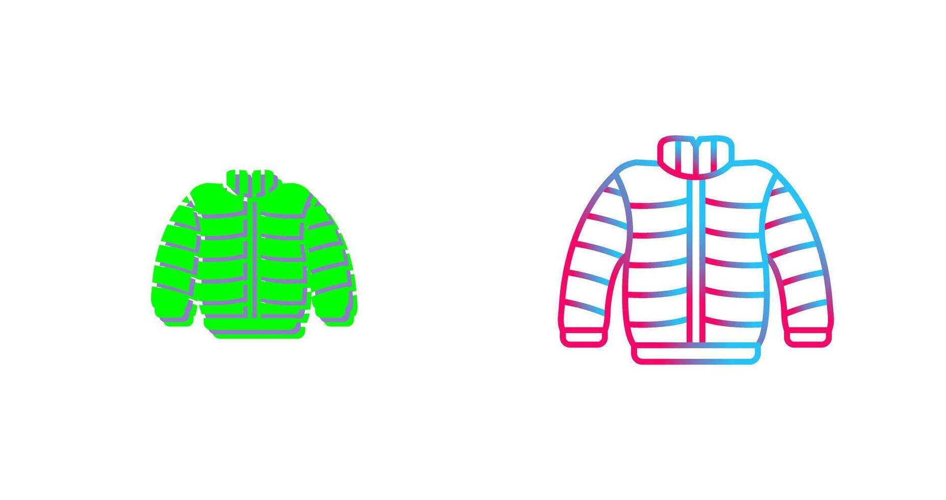 Winter Clothes Icon Design vector