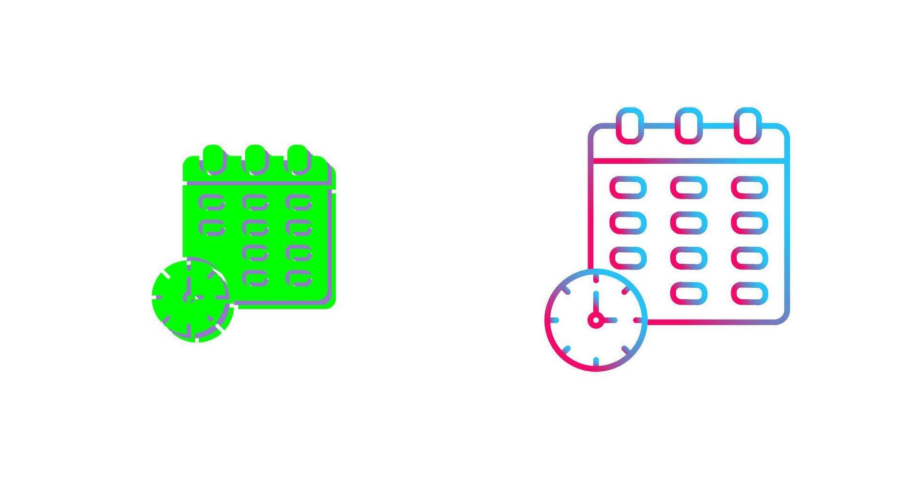 Calender Icon Design vector