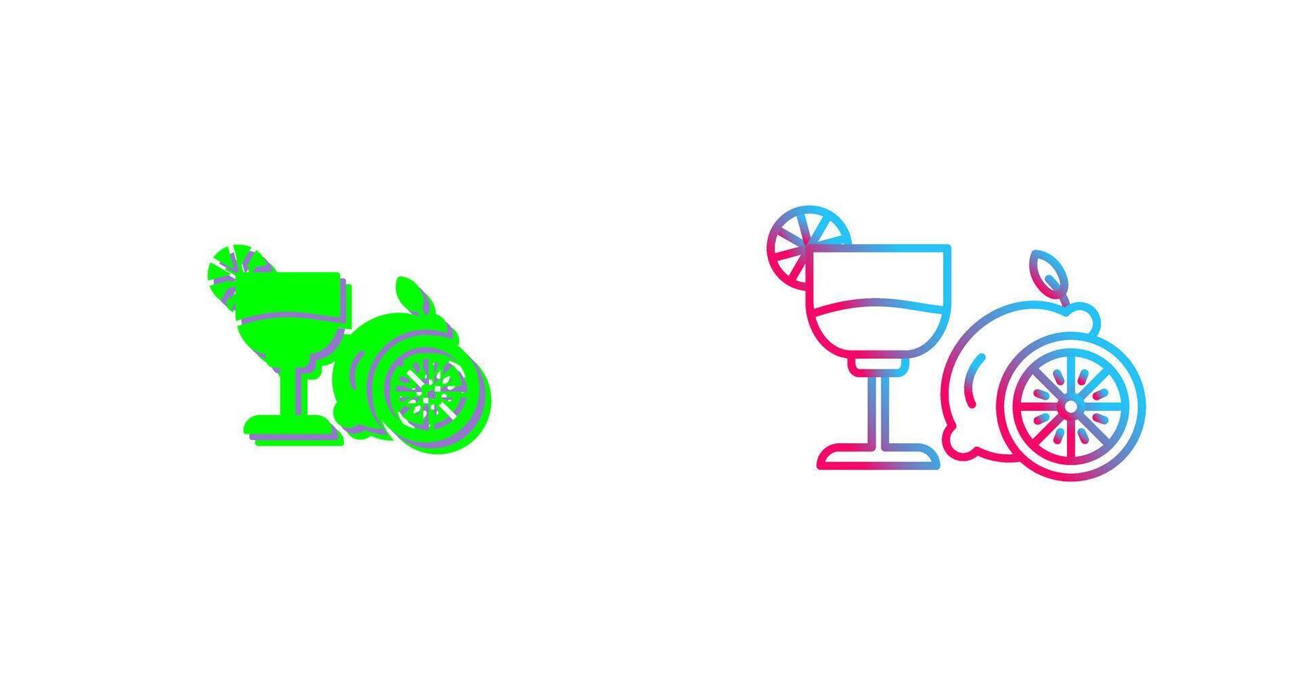 Lime Juice Icon Design vector