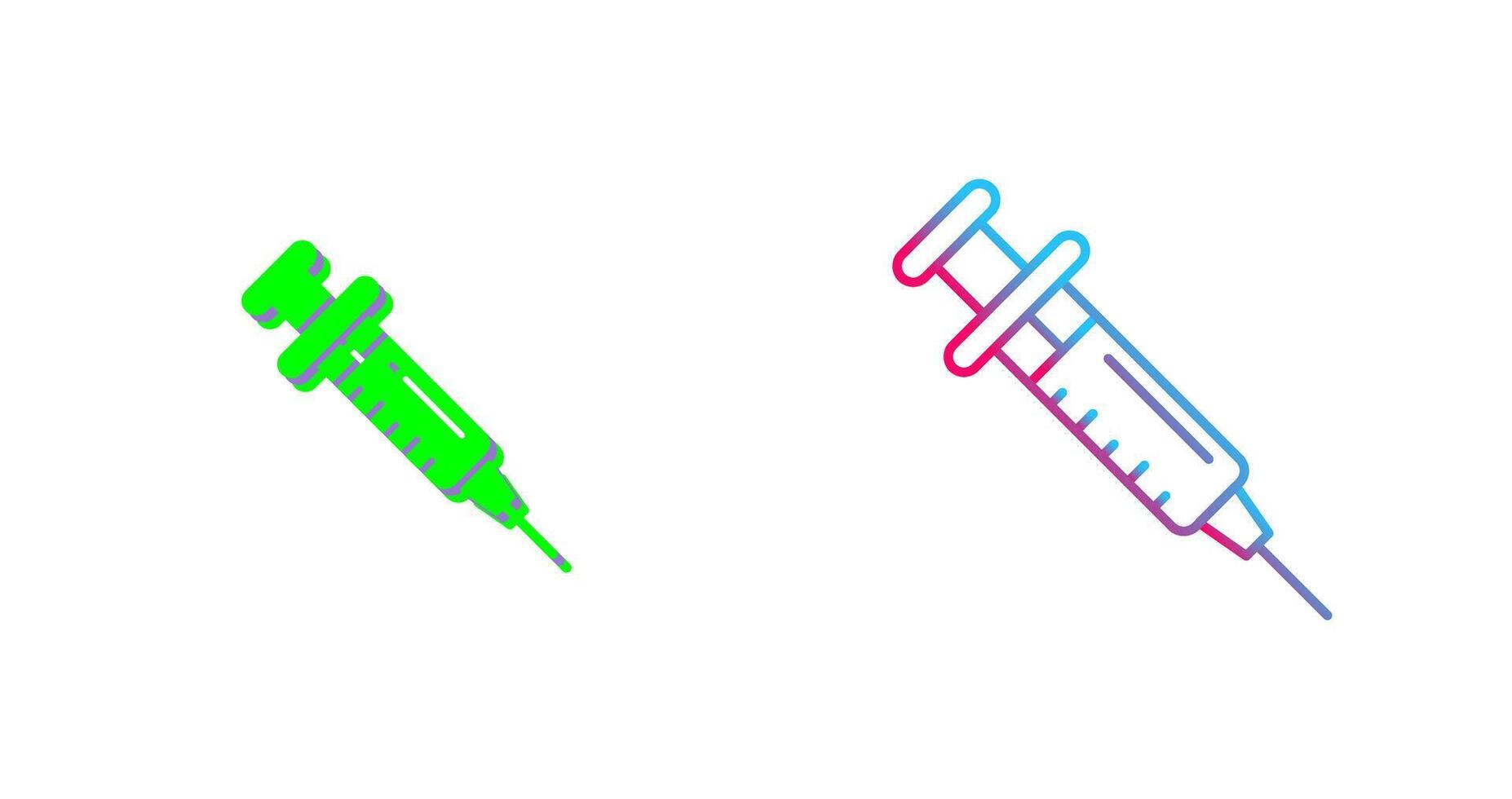 Injection Icon Design vector