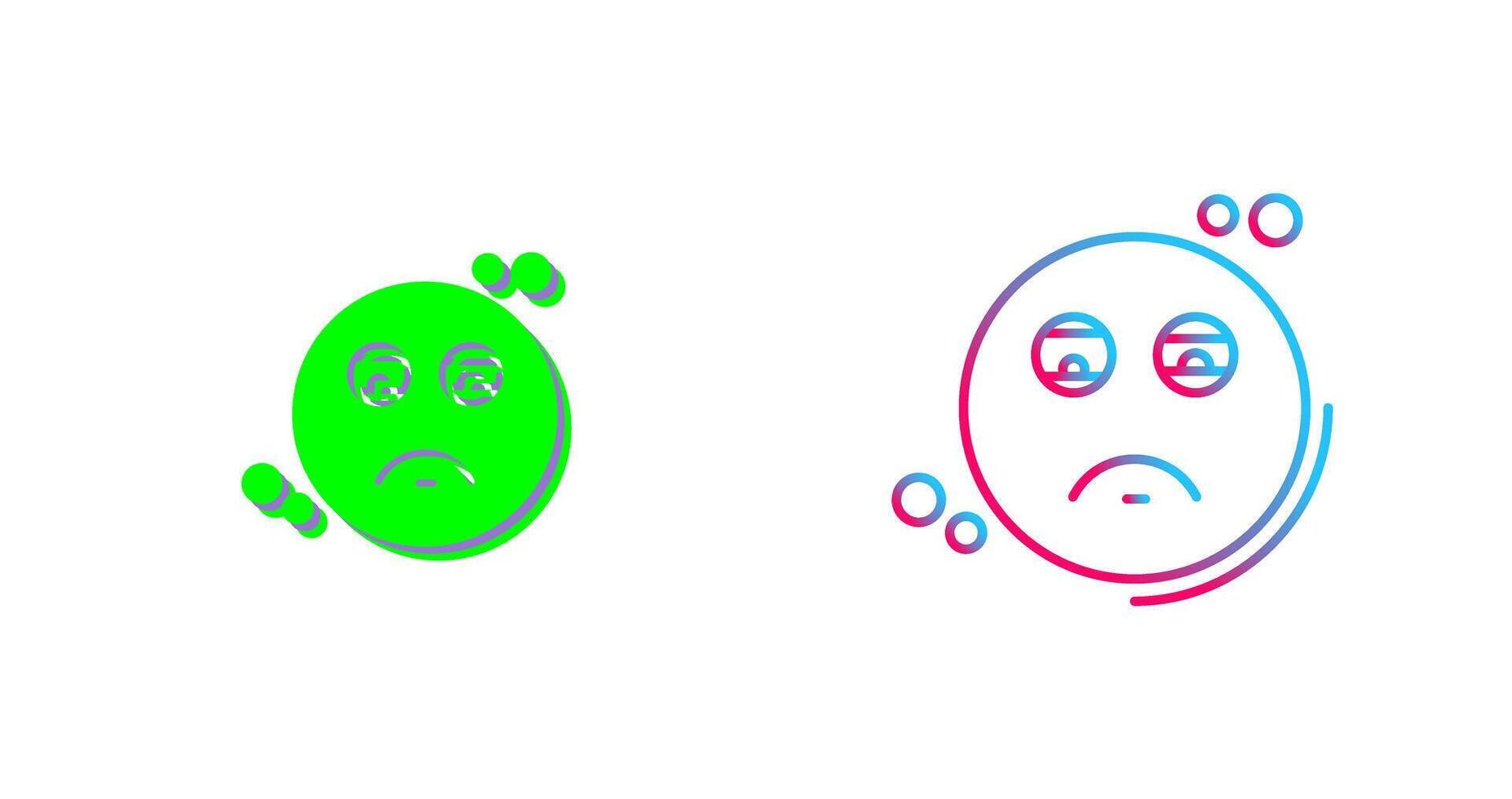 Tired Icon Design vector