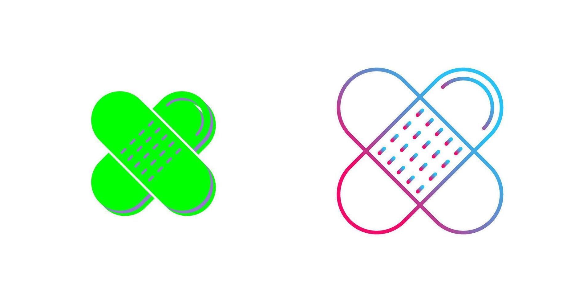 Bandage Icon Design vector