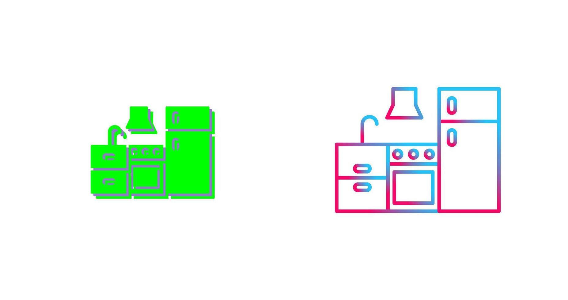 Kitchen Icon Design vector