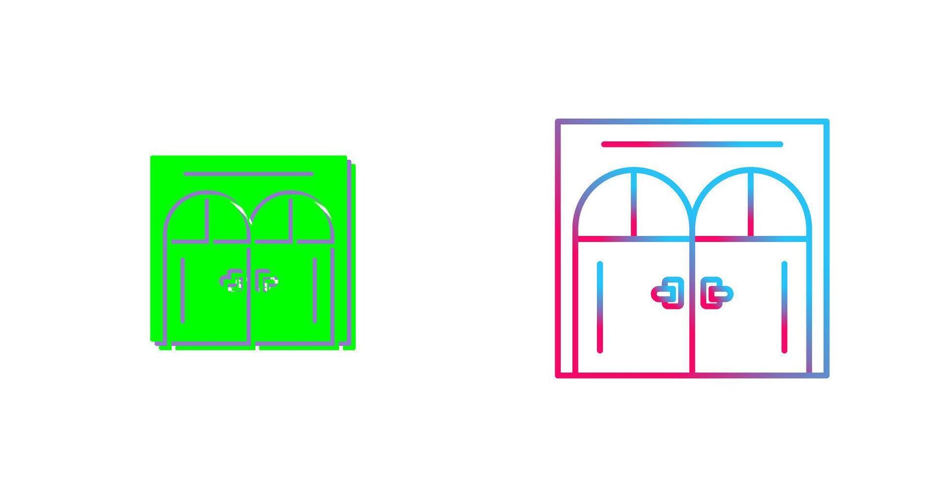 Door Icon Design vector