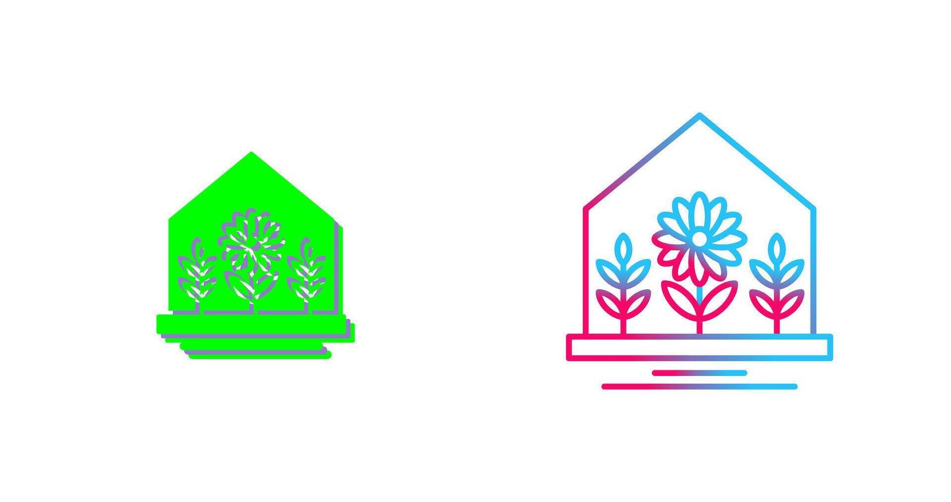Farm House Icon Design vector
