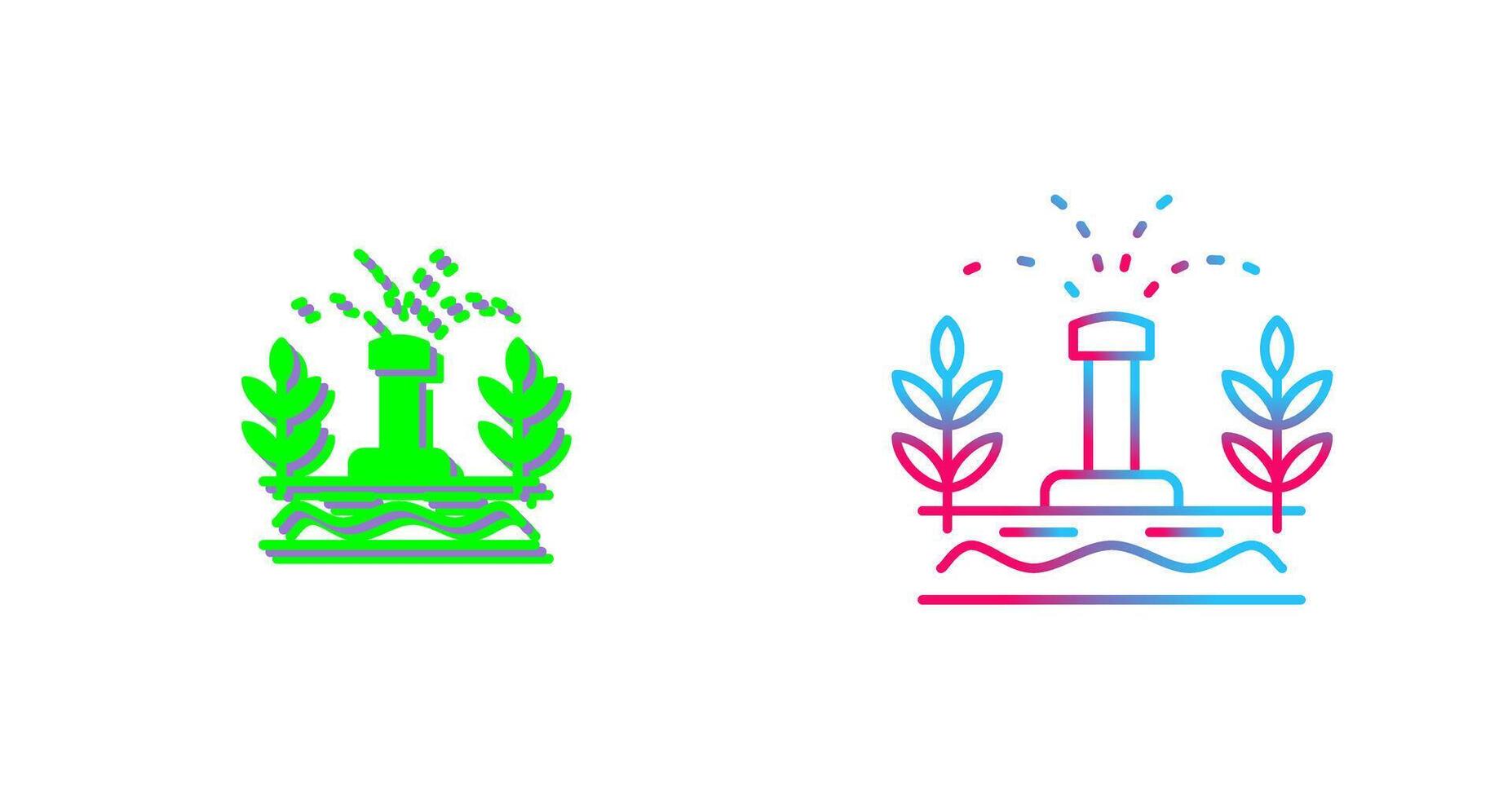 Sprinkler Icon Design vector